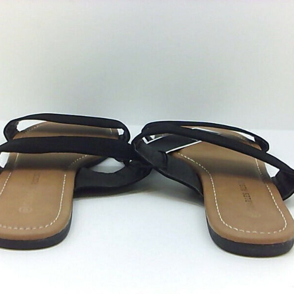 Black Strap Sandal - Picture 2 of 3